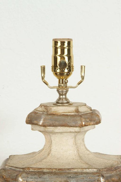 "Vittorio," Silver Gilt Lamps