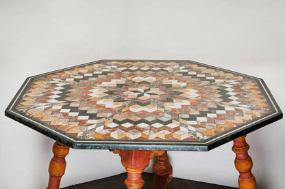 Spectacular, Large Italian, Specimen Marble Centre Table