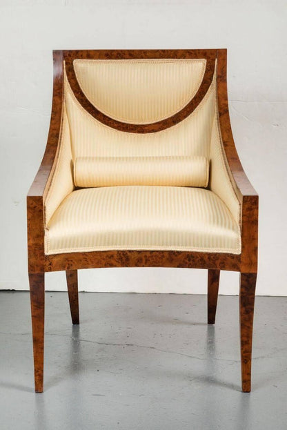 Graceful, Italian, Art Deco Period Chairs