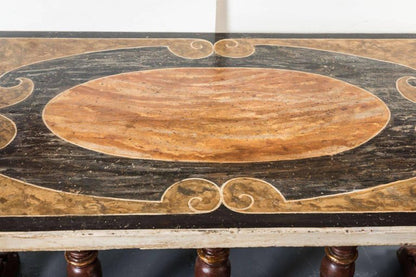 Unusual, Early 19th Century, Italian, Painted Table