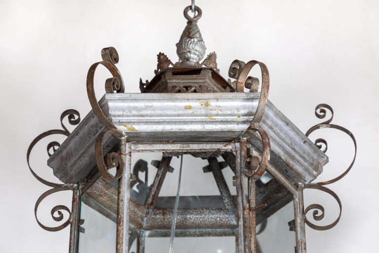 19th Century, Pagoda Style, Electrified Lantern