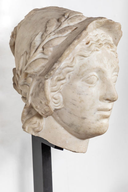Early 1600s, Marble Bust of Athena