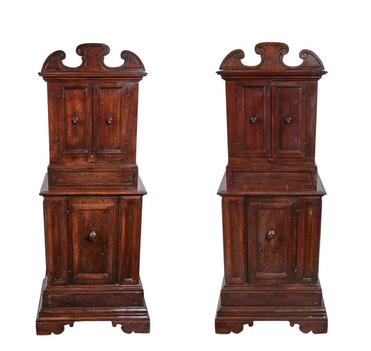 Pair of Renaissance Revival Cabinets