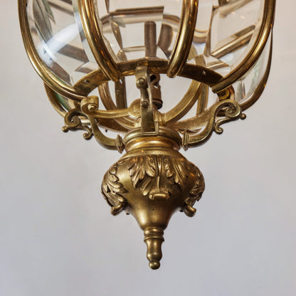 Gold Bronze Octagon Shaped Lantern