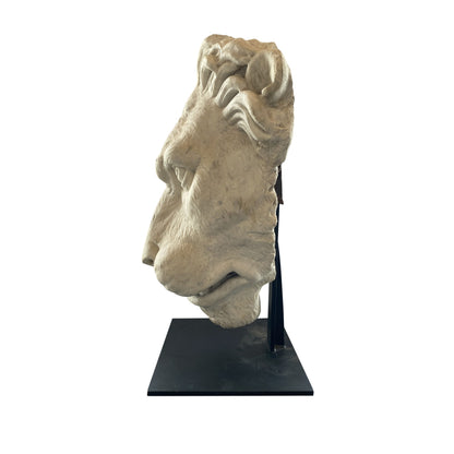 Roman Carrara Marble Lioness
