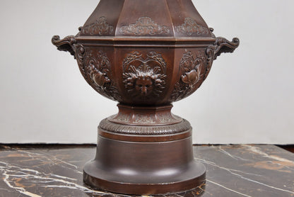 c. 1900 Bronze Table Lamp