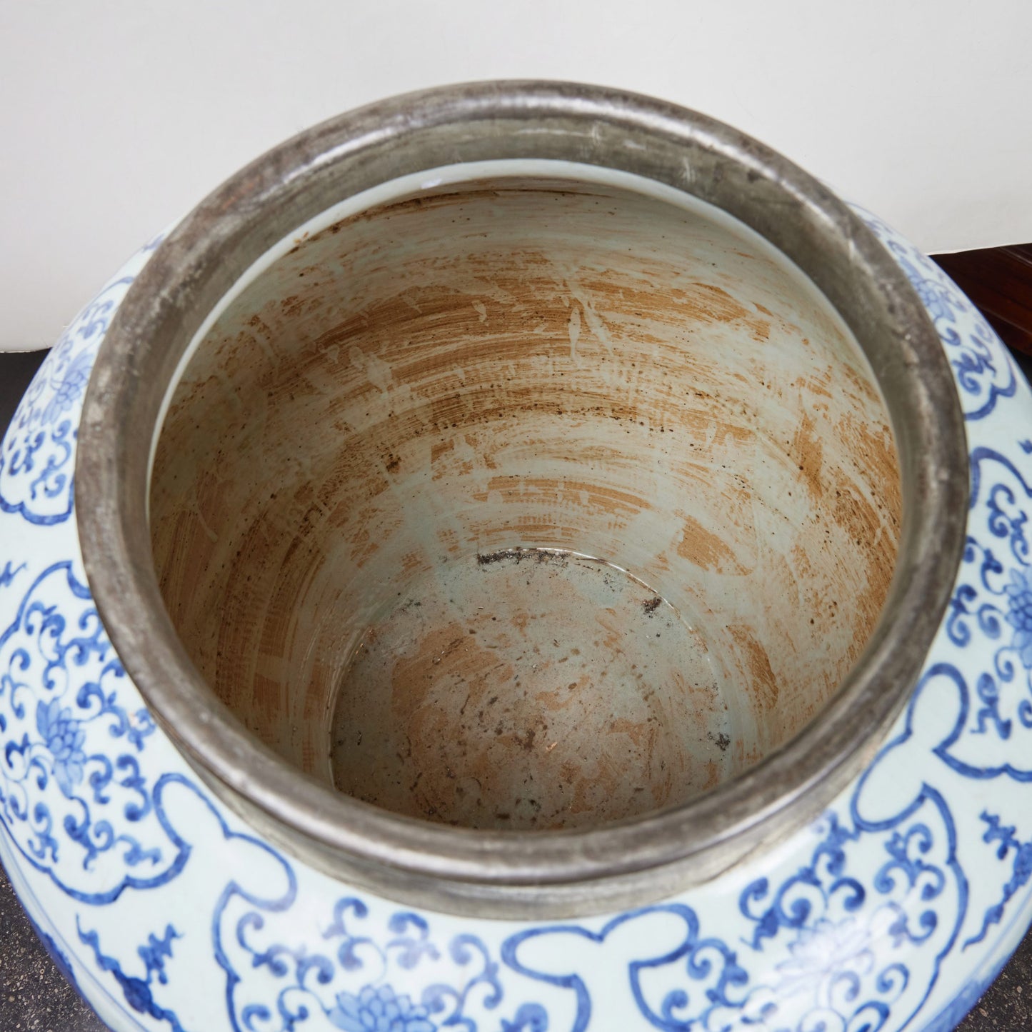 Large, Blue and White Chinese Urn