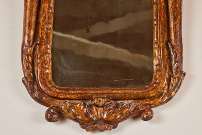 19th Century, Parcel Gilt Relief Mirrors