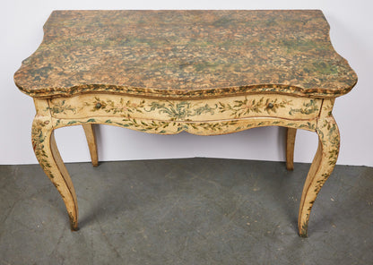 Painted Venetian Console