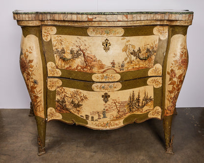 Exceptional, Period Chinoiserie Commode