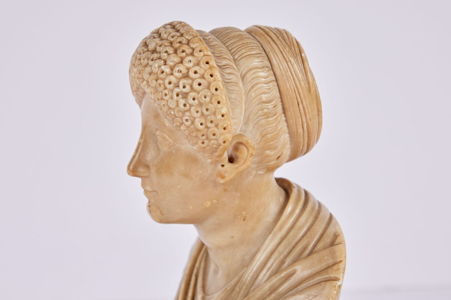Alabaster Bust of a Roman Empress