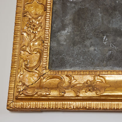 Pair Venetian Chinoiserie Gilded Mirrors