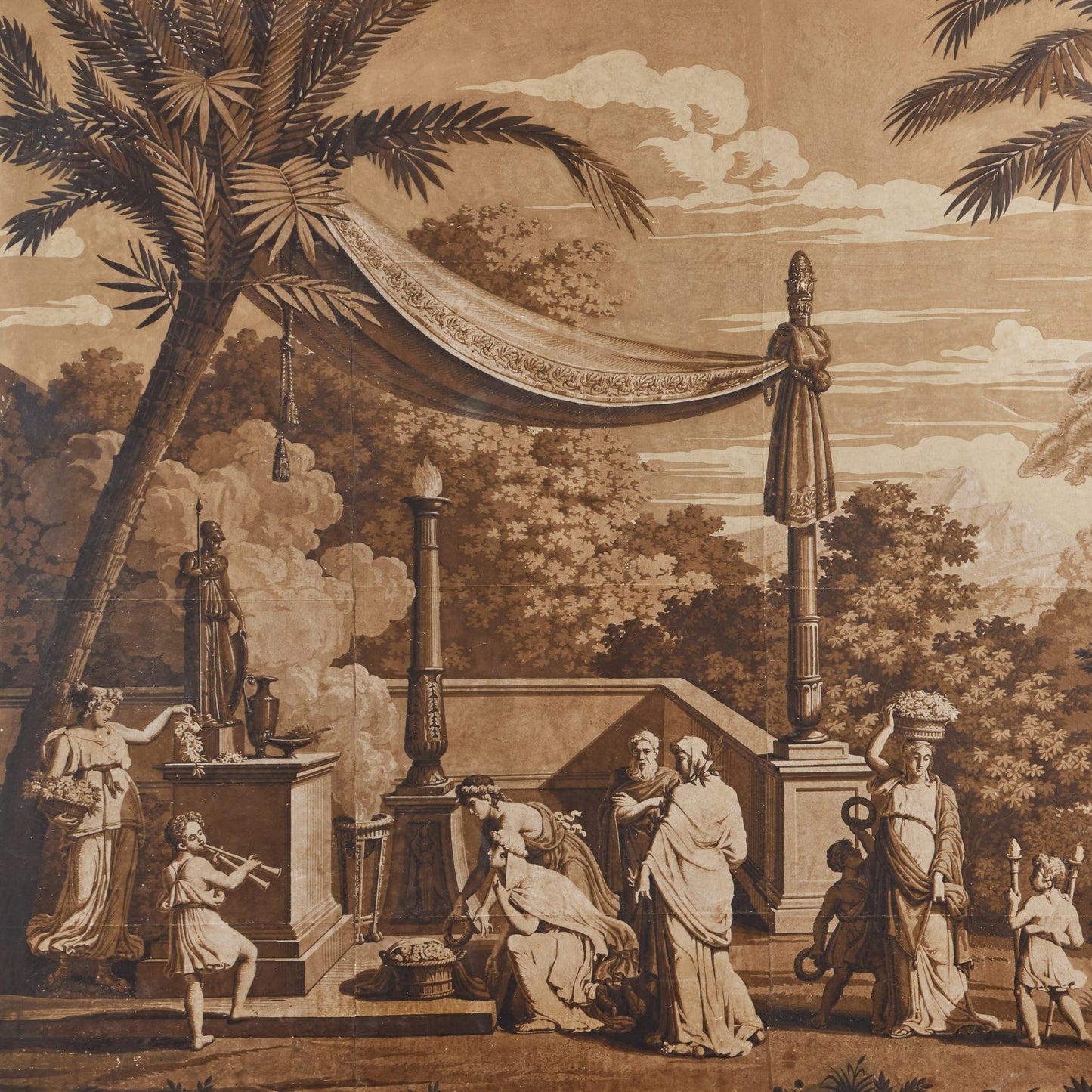 Pair of Neoclassical Panels