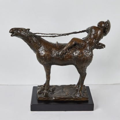 "On The Road" Bronze by Bruno Lucchesi