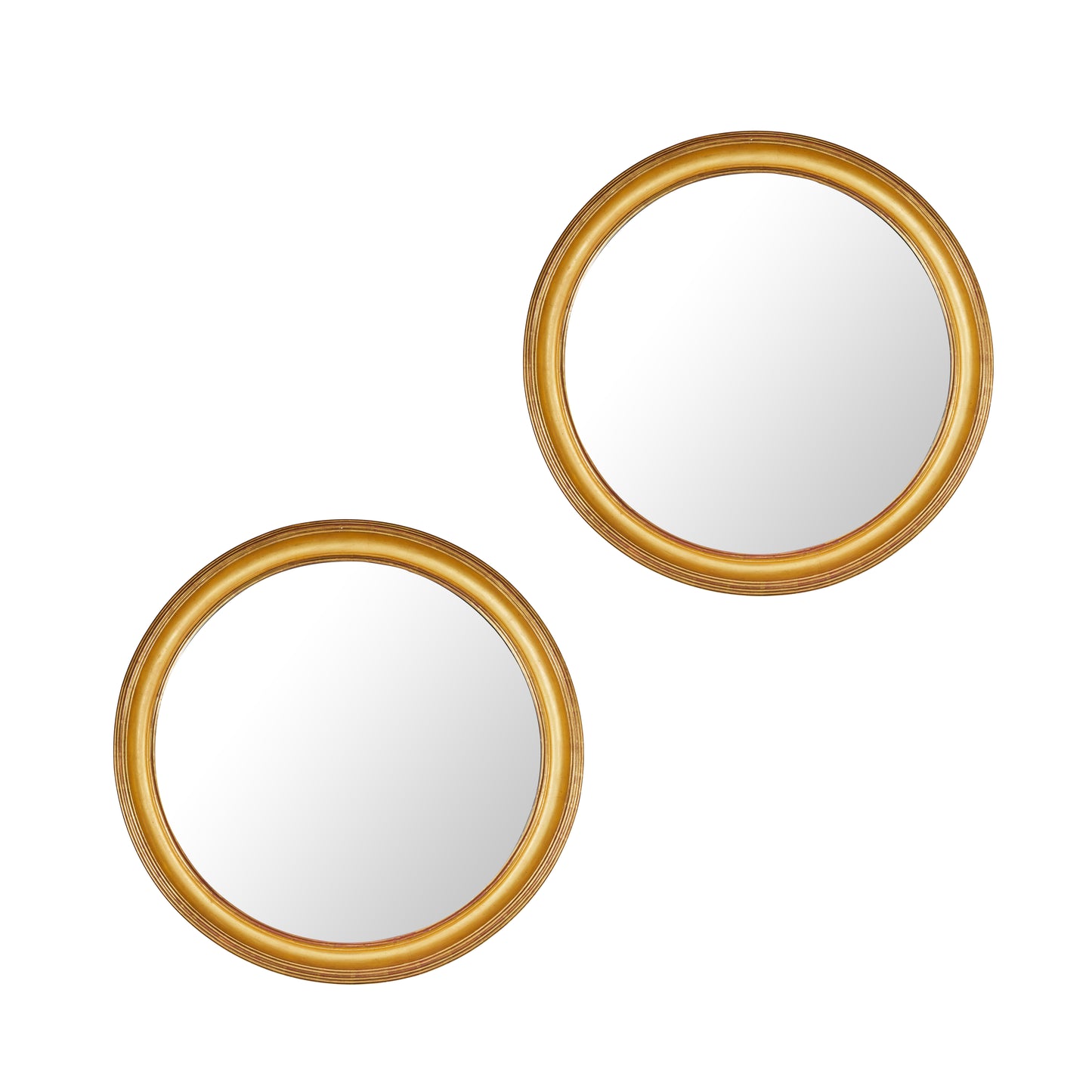 Pair of Gilded Mirrors