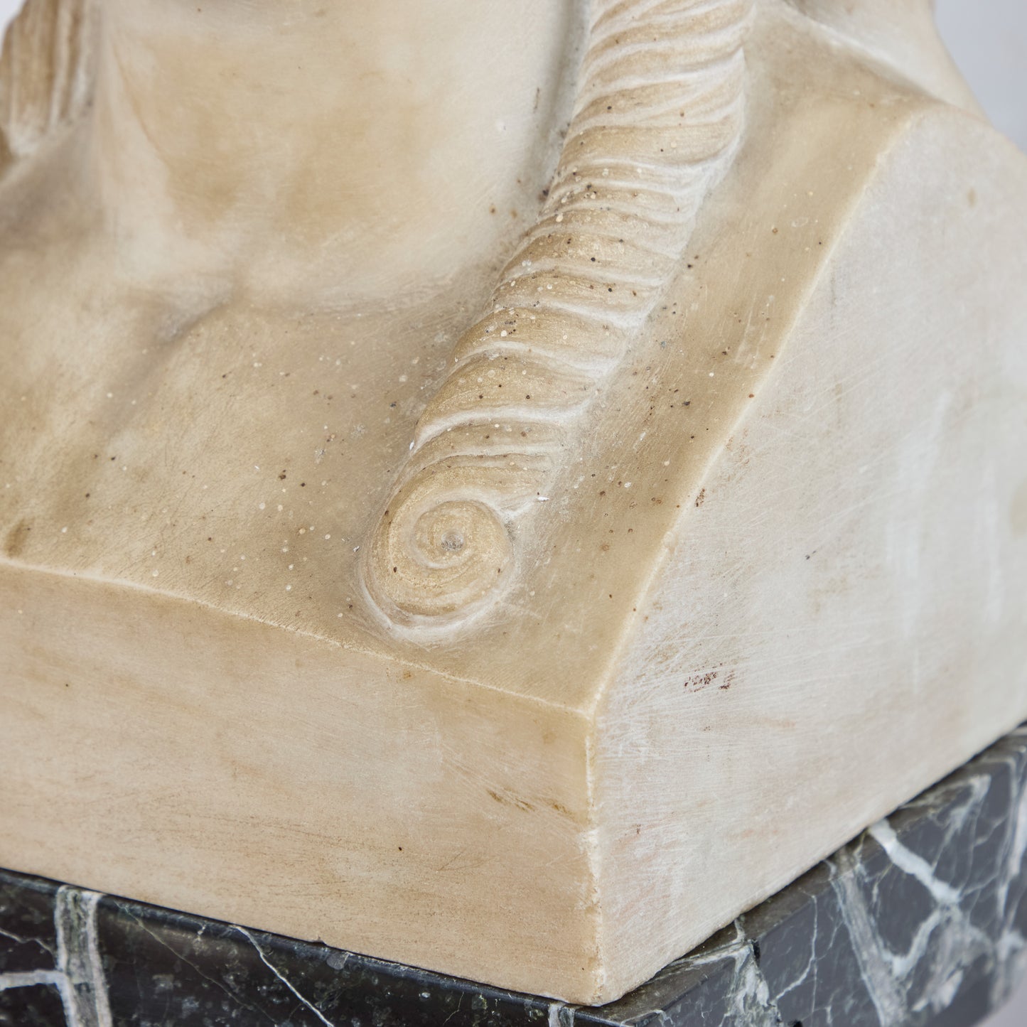 Antique Italian Carrara Marble Double Janus Sculpture – Circa 1800