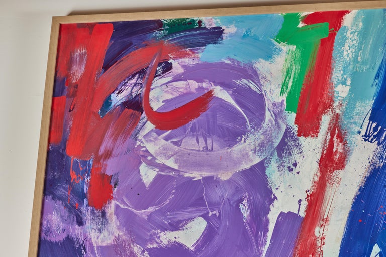 Large, Signed, 1961 Abstract Painting
