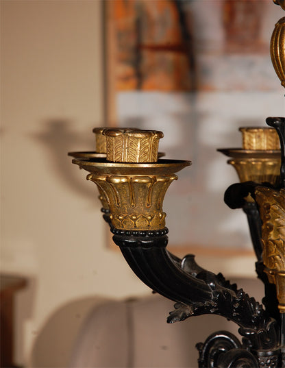 Pair of French, 2nd Empire Candelabra