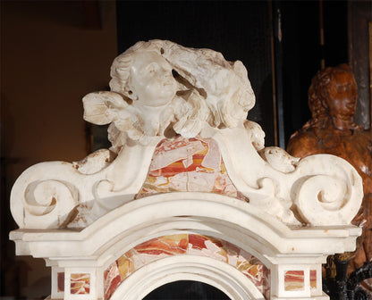 Baroque Period, Italian, Marble Tabernacle