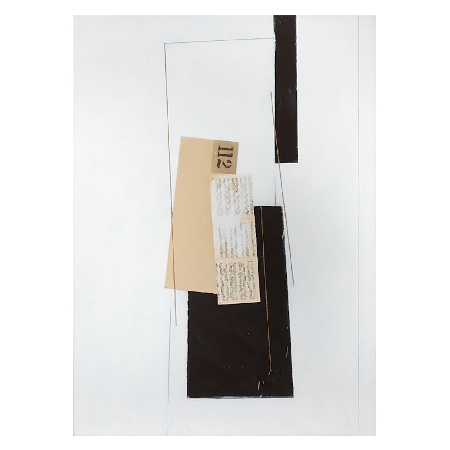 "Untitled 112" Collage by Stephen Edlich