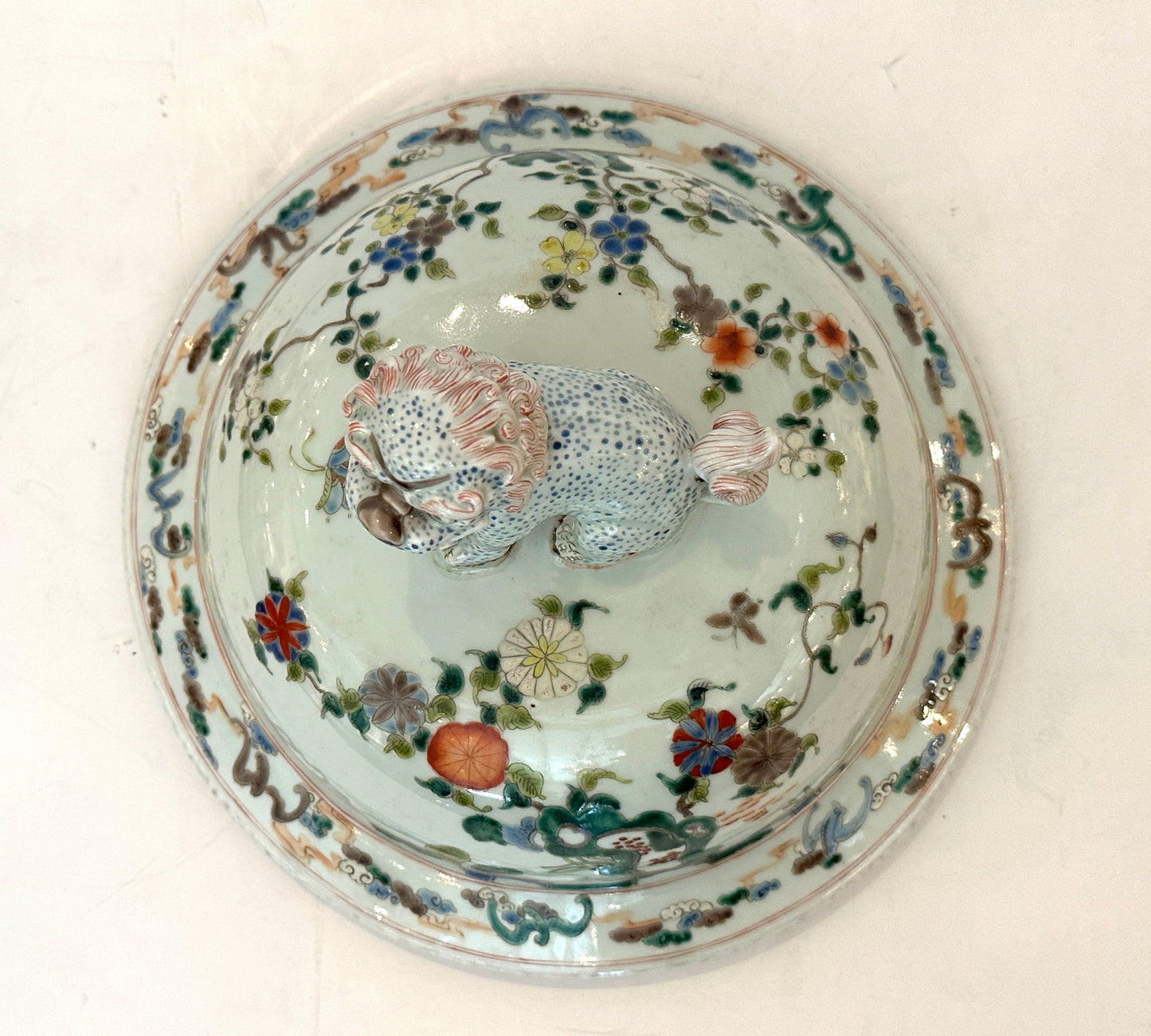 Grand Scale Chinese Republic Period Porcelain Covered Jar