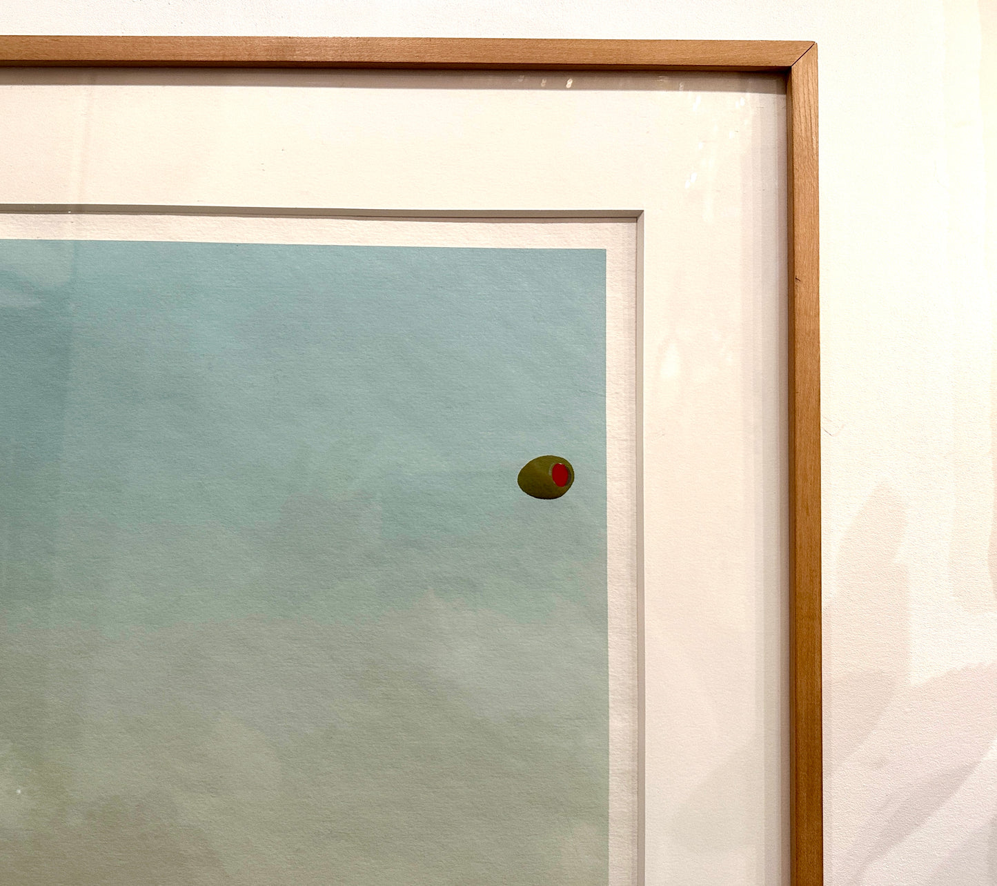 Ed Ruscha "Cheese Mold Standard with Olive" Lithograph-1969