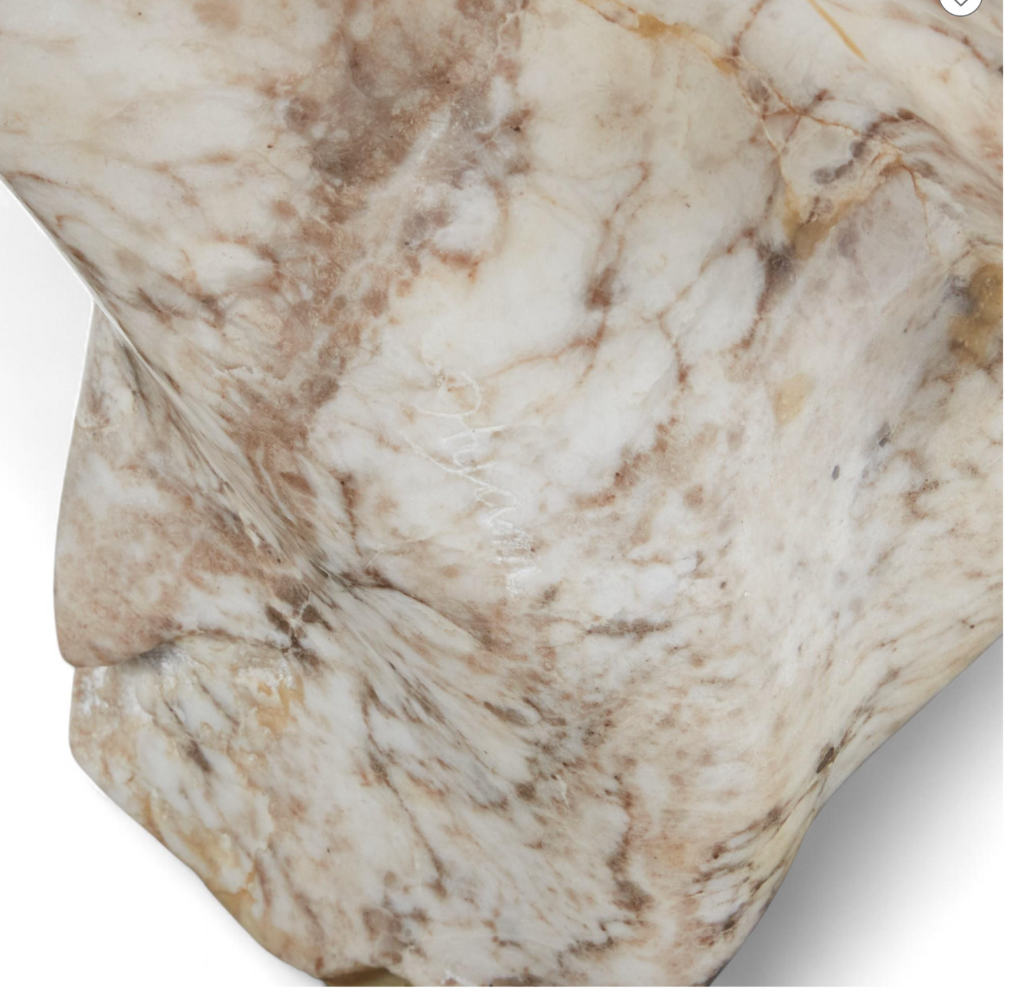 Marble Abstract Sculpture by Hyam Myer (1904–1978)