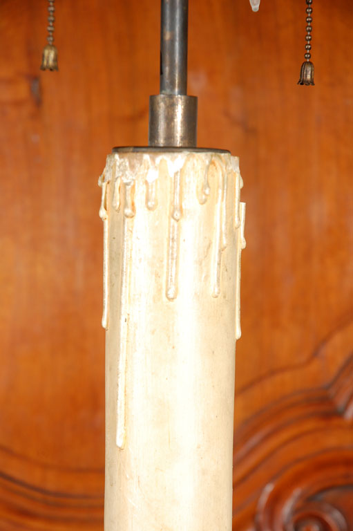 Bronze Altar Stick Floor Lamps