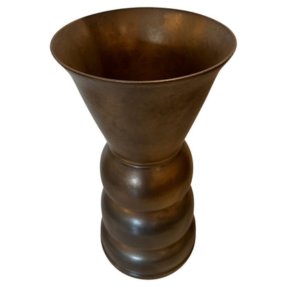 Glazed Clay Vase by Laurent Suchel