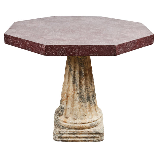 Roman Marble and Porphyry Table