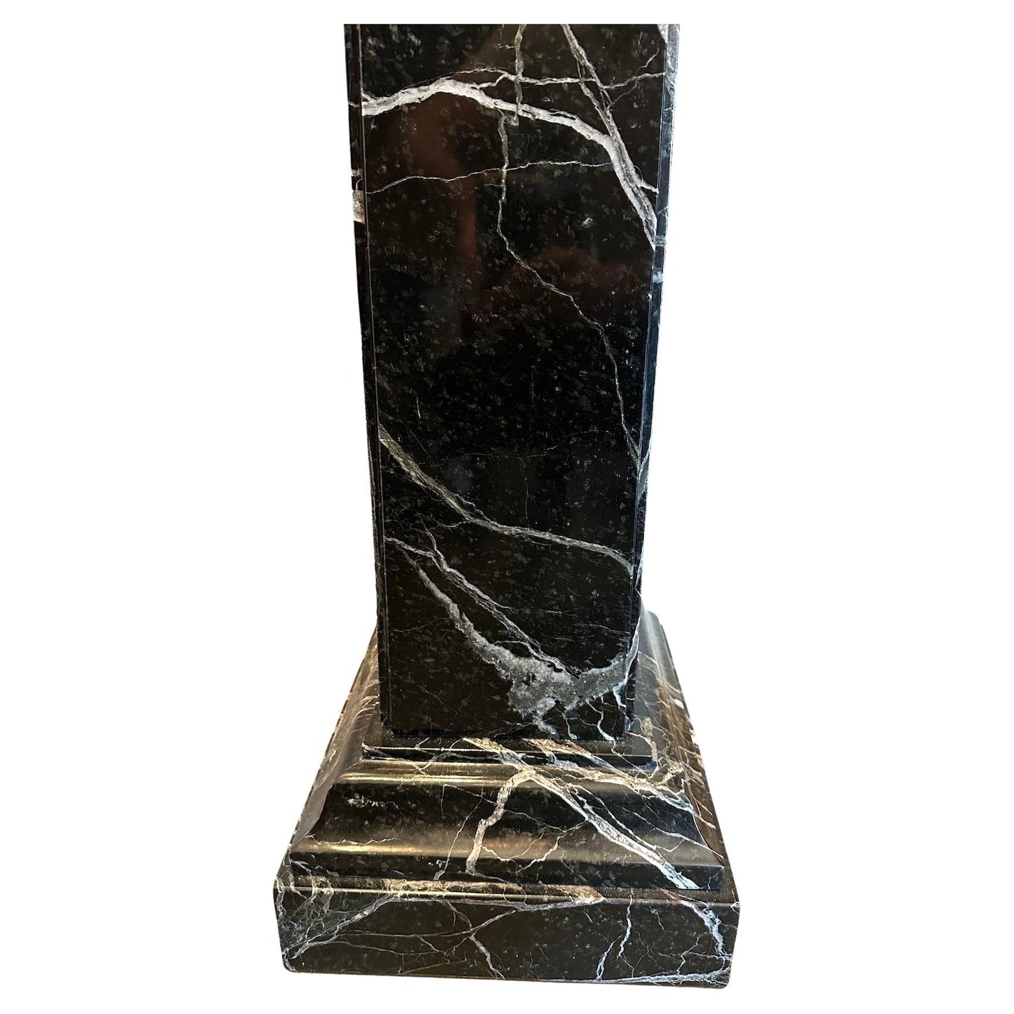 Mid-Century Italian Green Chiavari Marble Pedestal