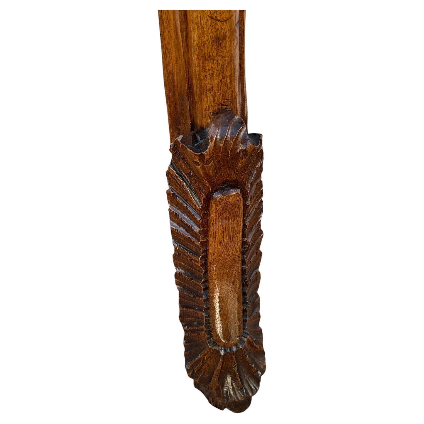 Hand-carved Venetian Walnut Console Table-19th Century