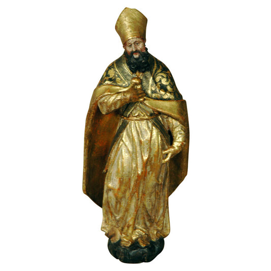 Gilded Venetian Statue of a Bishop
