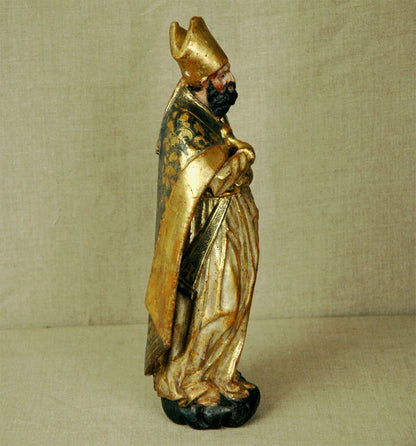 Gilded Venetian Statue of a Bishop