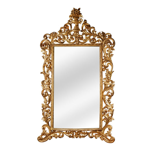 Bold, 19th Century Italian Mirror