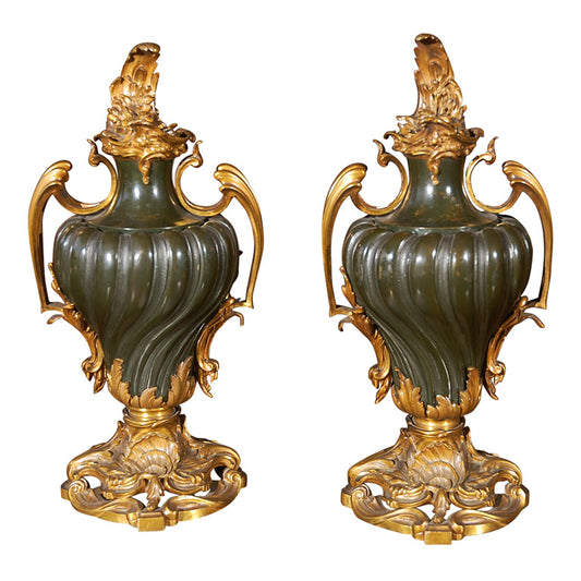 Pair of Russian Urns