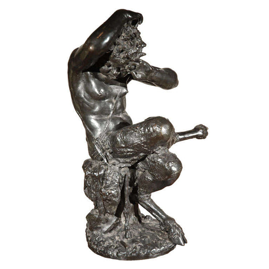 Cast Bronze Satyr Sculpture  "Clodion"