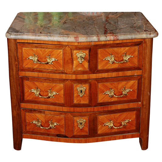 Inlaid, French Regency Commode