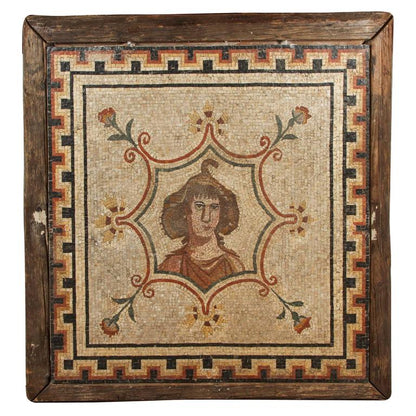 Large, 18th Century, Roman Mosaic Panel