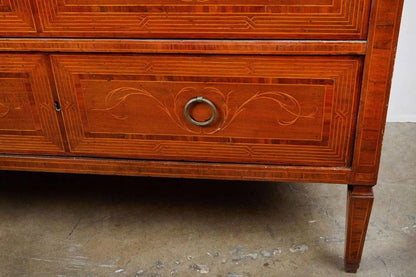 Outstanding, Mid-19th Century, Italian Inlaid Commode