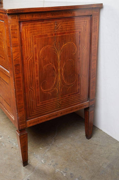 Outstanding, Mid-19th Century, Italian Inlaid Commode