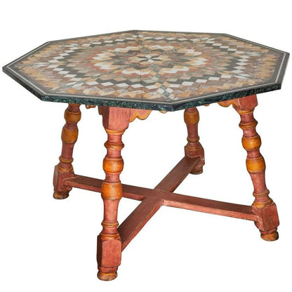 Spectacular, Large Italian, Specimen Marble Centre Table