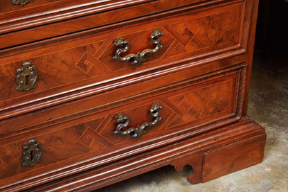 19th Century Grand, Florentine Commode with Geometric Inlay