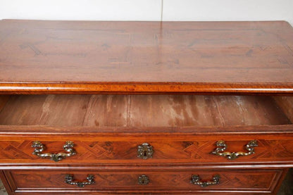 19th Century Grand, Florentine Commode with Geometric Inlay