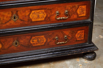 Fabulous, Orientalist, Inlaid Lombardi Commode, circa 1830