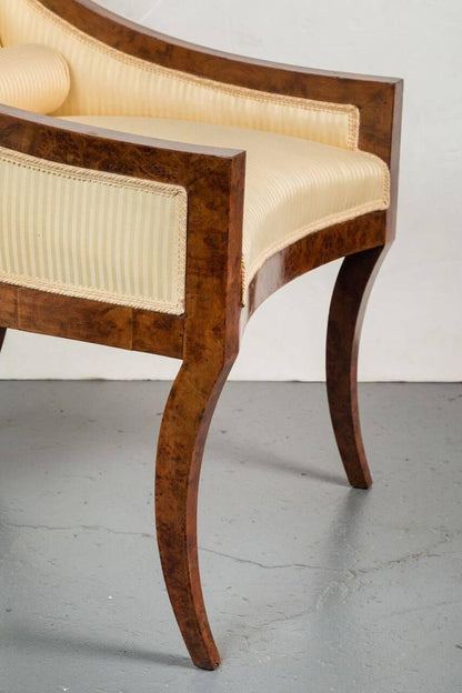 Graceful, Italian, Art Deco Period Chairs