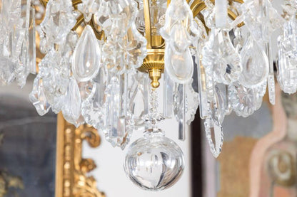 Lush, Louis XIV Style Chandelier