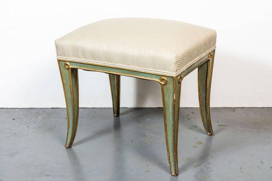 Italian Art Nouveau Florentine Benches c.1900 – Hand-Carved Gilded Elegance