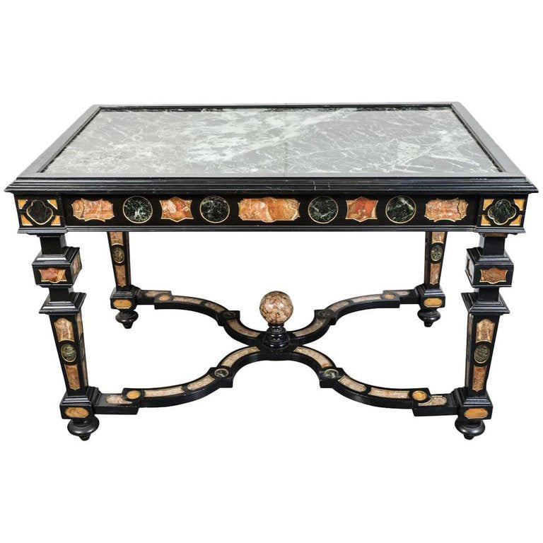 19th Century Pietra Dura Table