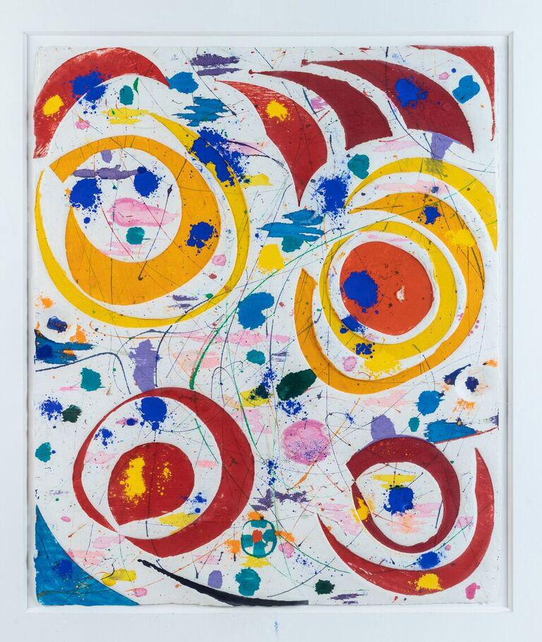 Untitled, 1981, Sam Francis Monotype